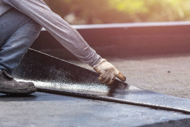 Professional Emergency Waterproofing technician working in Eva, AL